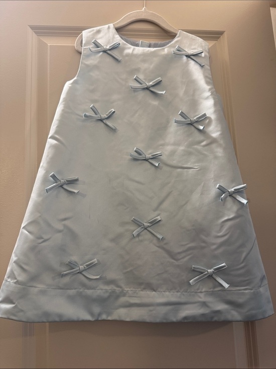 The Beaufort Bonnet Company Other - TBBC Grandoccasion Girls' Light Blue Sleeveless Dress with Back Zip
